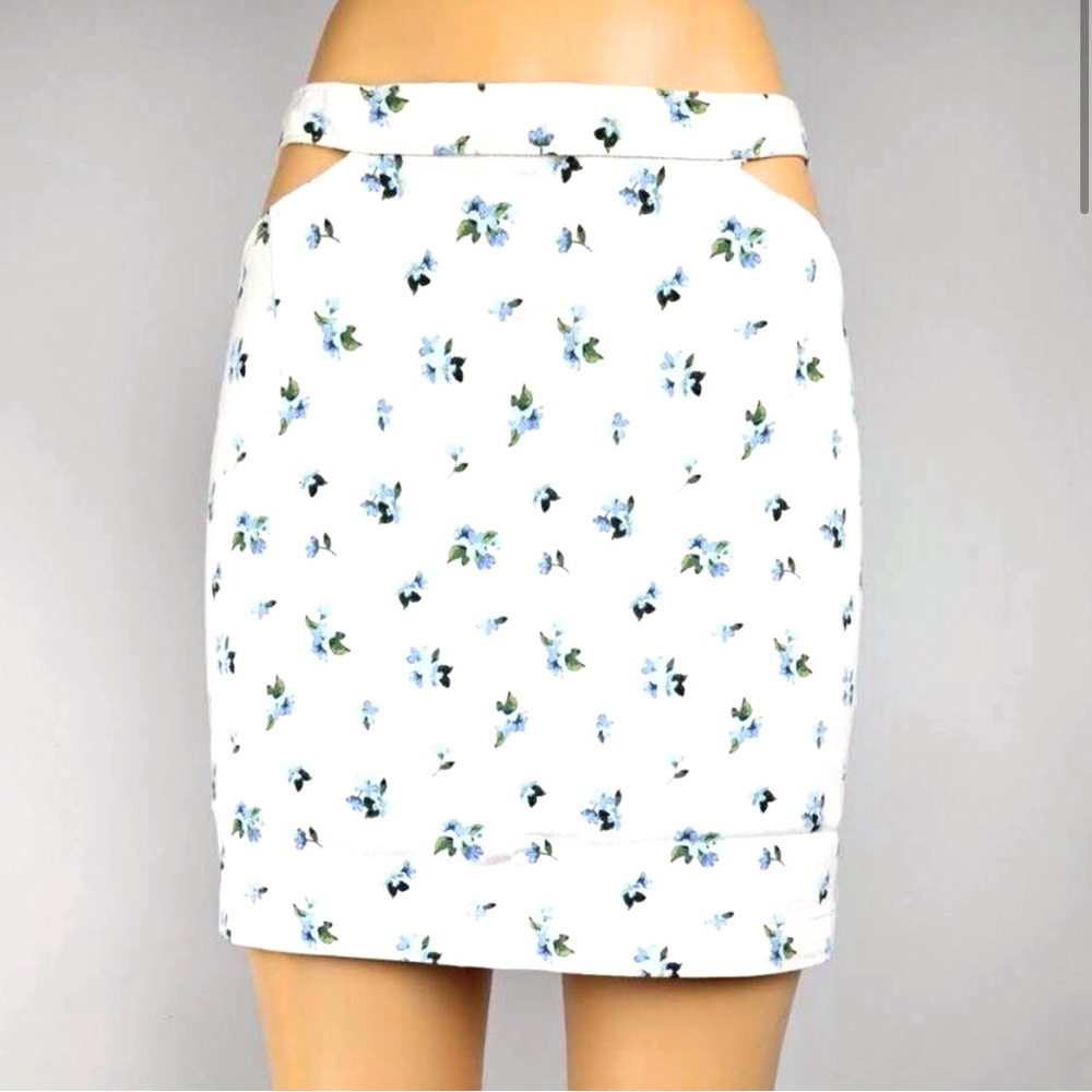 NWT REVOLVE WeWoreWhat Cut Out Skirt